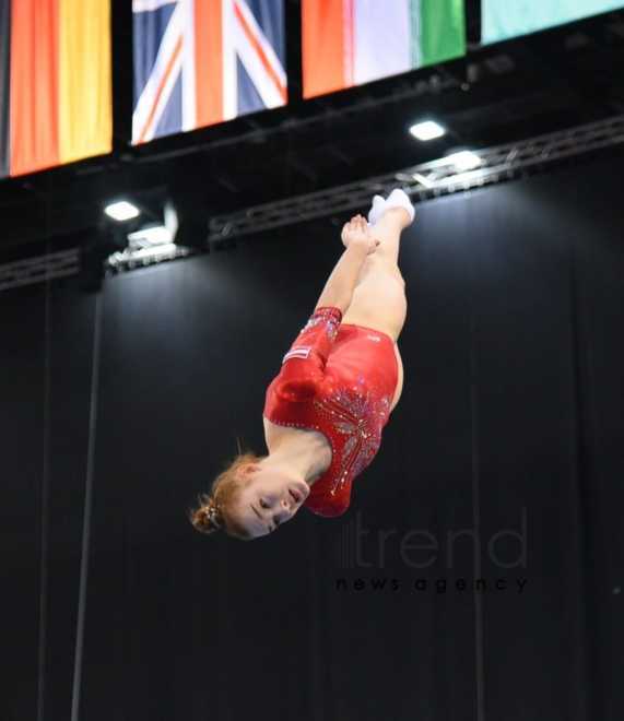 Azerbaijan hosts opening ceremony of FIG Trampoline Gymnastic World Cup Azerbaijan Baku 18 February 2023